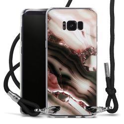 Carry Case Transparent Fabric black/silver