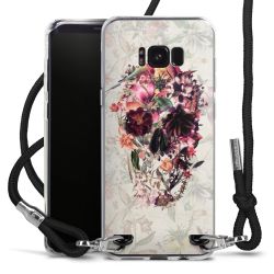 Carry Case Transparent Fabric black/silver