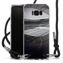 Carry Case Transparent Fabric black/silver