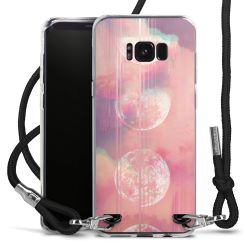 Carry Case Transparent Fabric black/silver