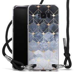 Carry Case Transparent Fabric black/silver