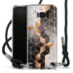 Carry Case Transparent Fabric black/silver