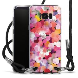 Carry Case Transparent Fabric black/silver