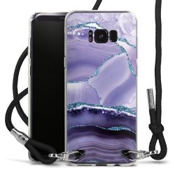 Carry Case Transparent Fabric black/silver