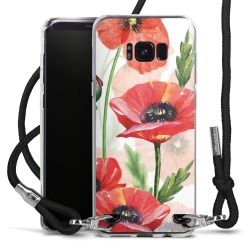 Carry Case Transparent Fabric black/silver