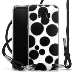 Carry Case Transparent Fabric black/silver