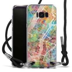 Carry Case Transparent Fabric black/silver