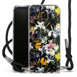 Carry Case Transparent Fabric black/silver