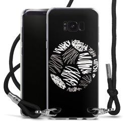 Carry Case Transparent Fabric black/silver