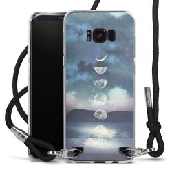 Carry Case Transparent Fabric black/silver