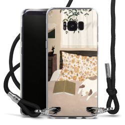 Carry Case Transparent Fabric black/silver