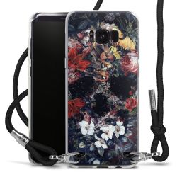 Carry Case Transparent Fabric black/silver