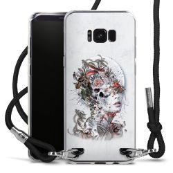 Carry Case Transparent Fabric black/silver