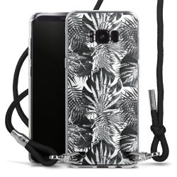 Carry Case Transparent Fabric black/silver