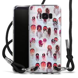 Carry Case Transparent Fabric black/silver