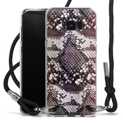 Carry Case Transparent Fabric black/silver