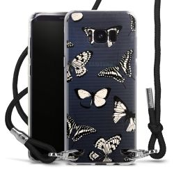 Carry Case Transparent Fabric black/silver