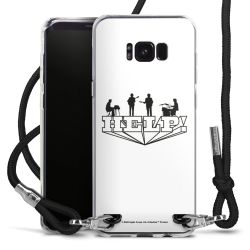 Carry Case Transparent Fabric black/silver