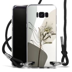 Carry Case Transparent Fabric black/silver