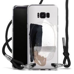 Carry Case Transparent Fabric black/silver