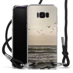 Carry Case Transparent Fabric black/silver