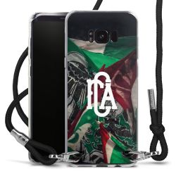 Carry Case Stoff schwarz/silber