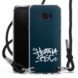 Carry Case Stoff schwarz/silber