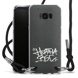 Carry Case Stoff schwarz/silber