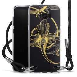 Carry Case Transparent Fabric black/silver