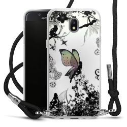 Carry Case Transparent Fabric black/silver