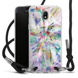 Carry Case Transparent Fabric black/silver