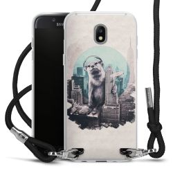 Carry Case Transparent Fabric black/silver