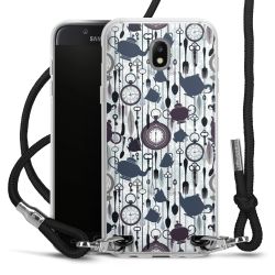 Carry Case Transparent Fabric black/silver