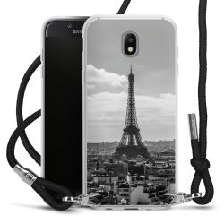 Carry Case Transparent Fabric black/silver