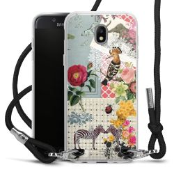 Carry Case Transparent Fabric black/silver