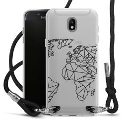 Carry Case Transparent Fabric black/silver