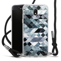 Carry Case Transparent Fabric black/silver