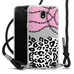 Carry Case Transparent Fabric black/silver