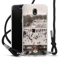 Carry Case Transparent Fabric black/silver