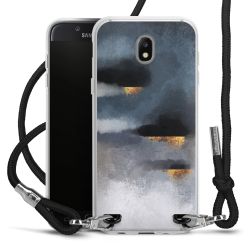 Carry Case Transparent Fabric black/silver