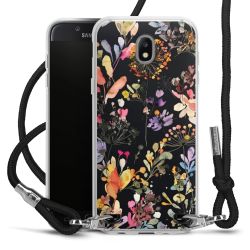 Carry Case Transparent Fabric black/silver