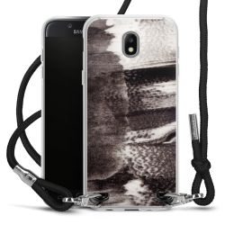 Carry Case Transparent Fabric black/silver