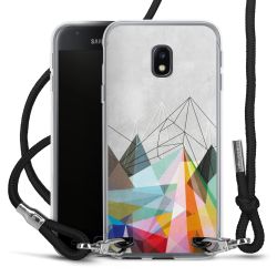 Carry Case Transparent Fabric black/silver