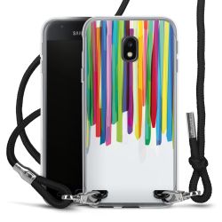 Carry Case Transparent Fabric black/silver