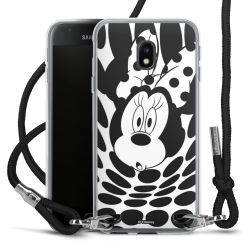 Carry Case Transparent Fabric black/silver