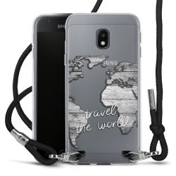 Carry Case Transparent Fabric black/silver