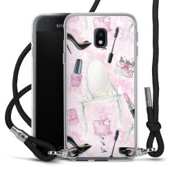 Carry Case Transparent Fabric black/silver