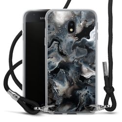 Carry Case Transparent Fabric black/silver