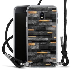 Carry Case Transparent Fabric black/silver