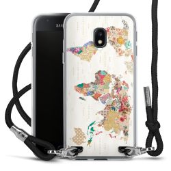 Carry Case Transparent Fabric black/silver